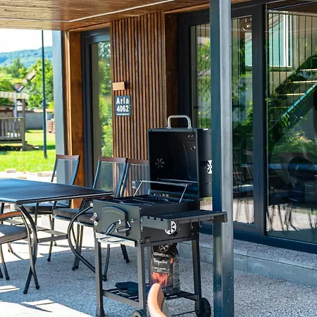 Nyaraló Aria Deluxe Mobile Homes With Terme Catez Tickets Čatež ob Savi