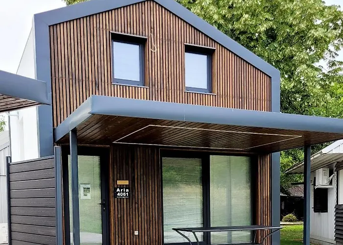 Aria Deluxe Mobile Homes With Terme Catez Tickets بيت للعطل