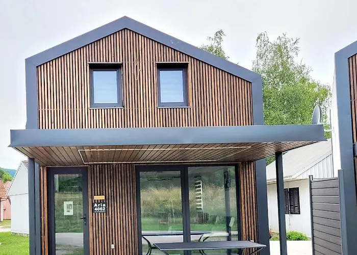 Aria Deluxe Mobile Homes With Terme Catez Tickets Hébergement de vacances