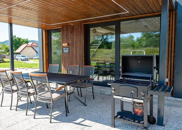 Aria Deluxe Mobile Homes With Terme Catez Tickets Hébergement de vacances